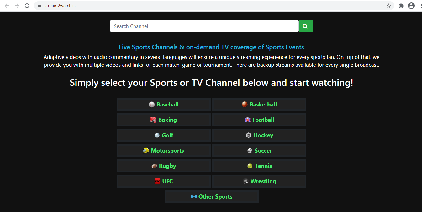 20+ Free Sports Streaming Websites 2021
