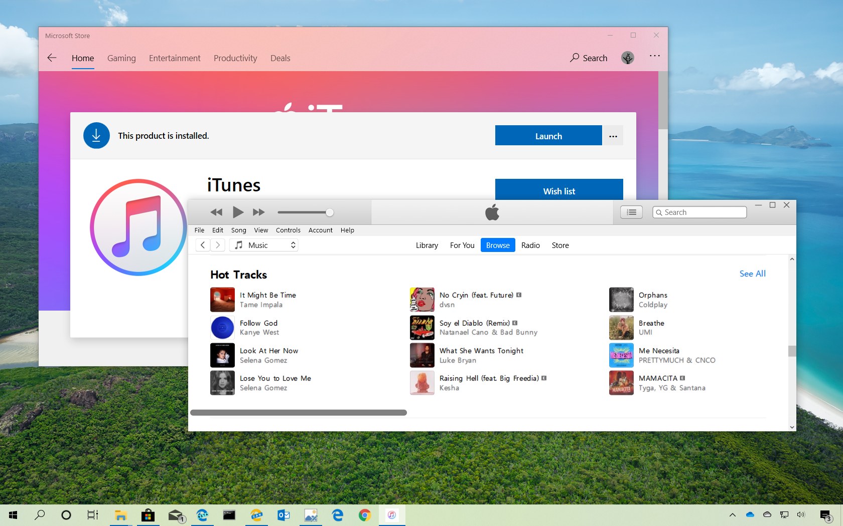 Itunes версия для windows 7