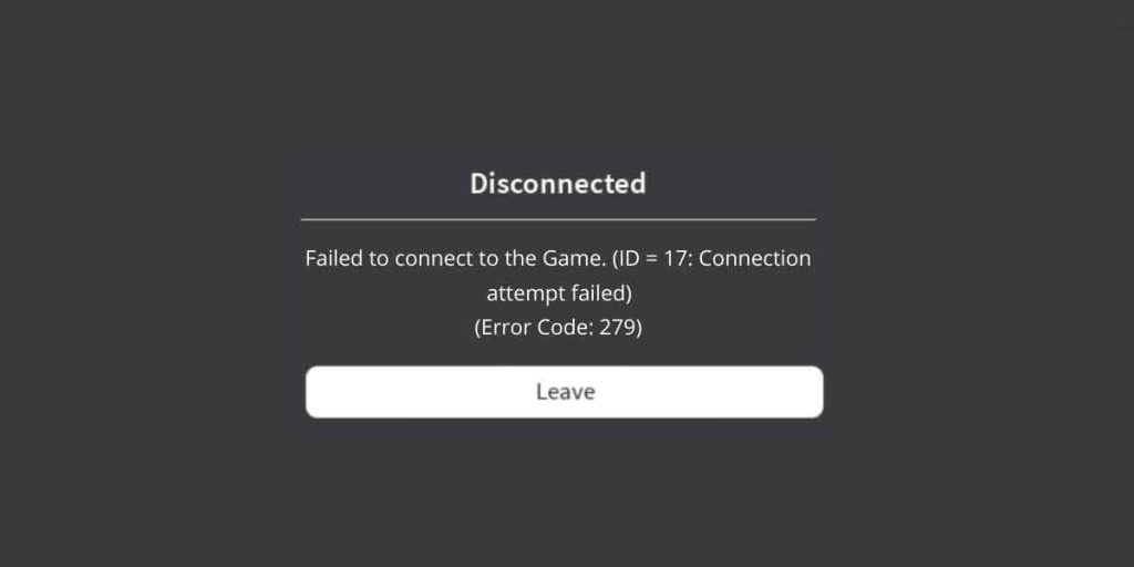 How to fix roblox error code 279 ask bayou