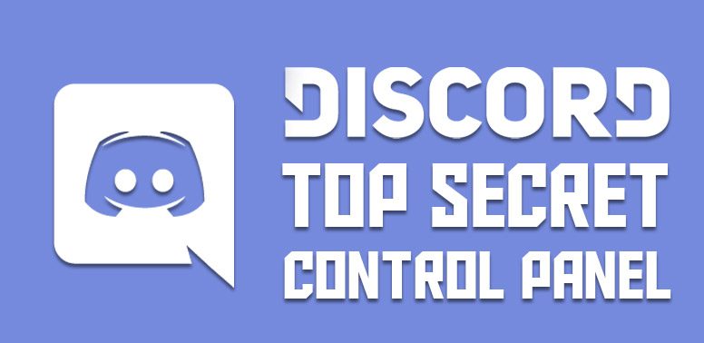 how to unlock top secret control panel discord